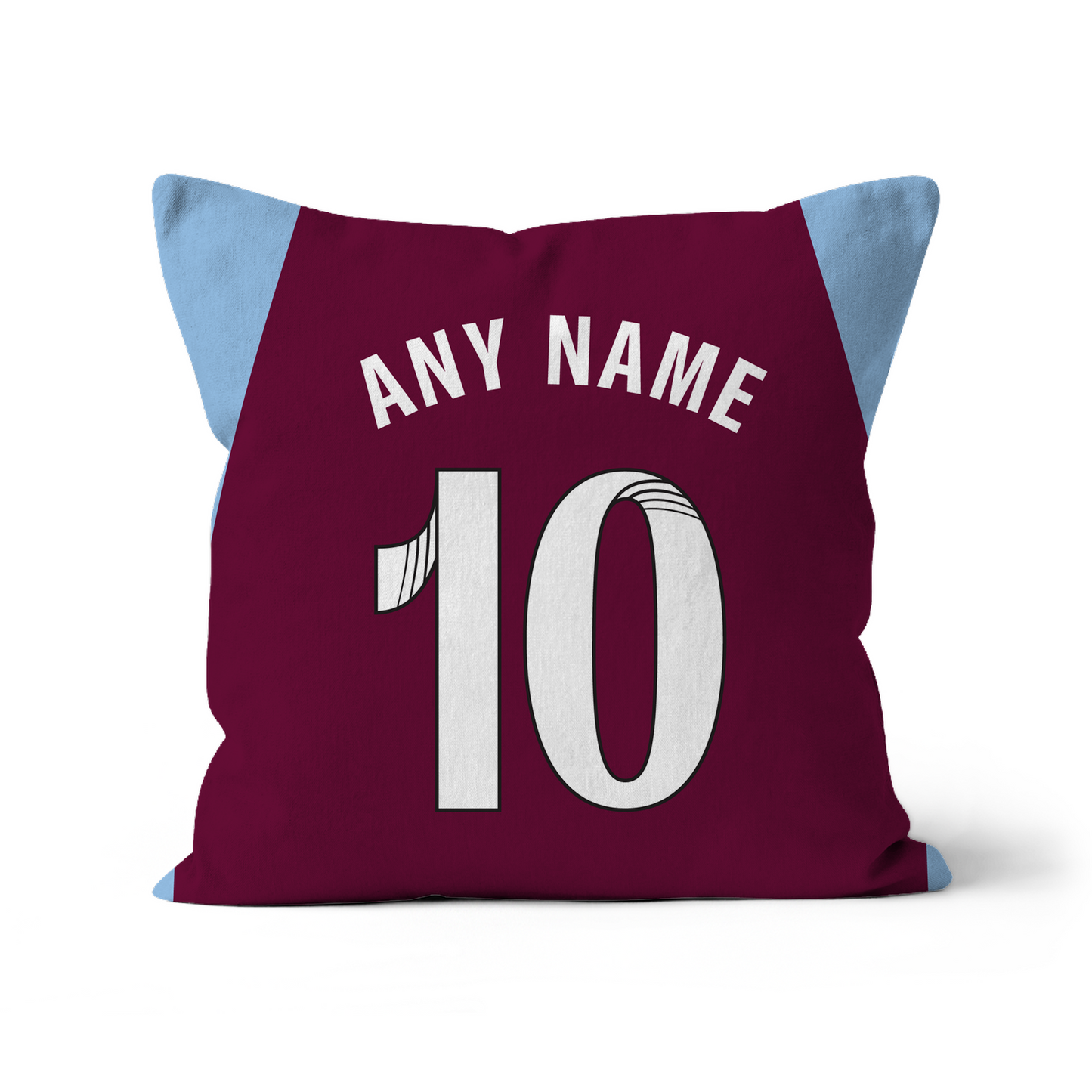 Unofficial Aston Villa Women Football Shirt Cushion
