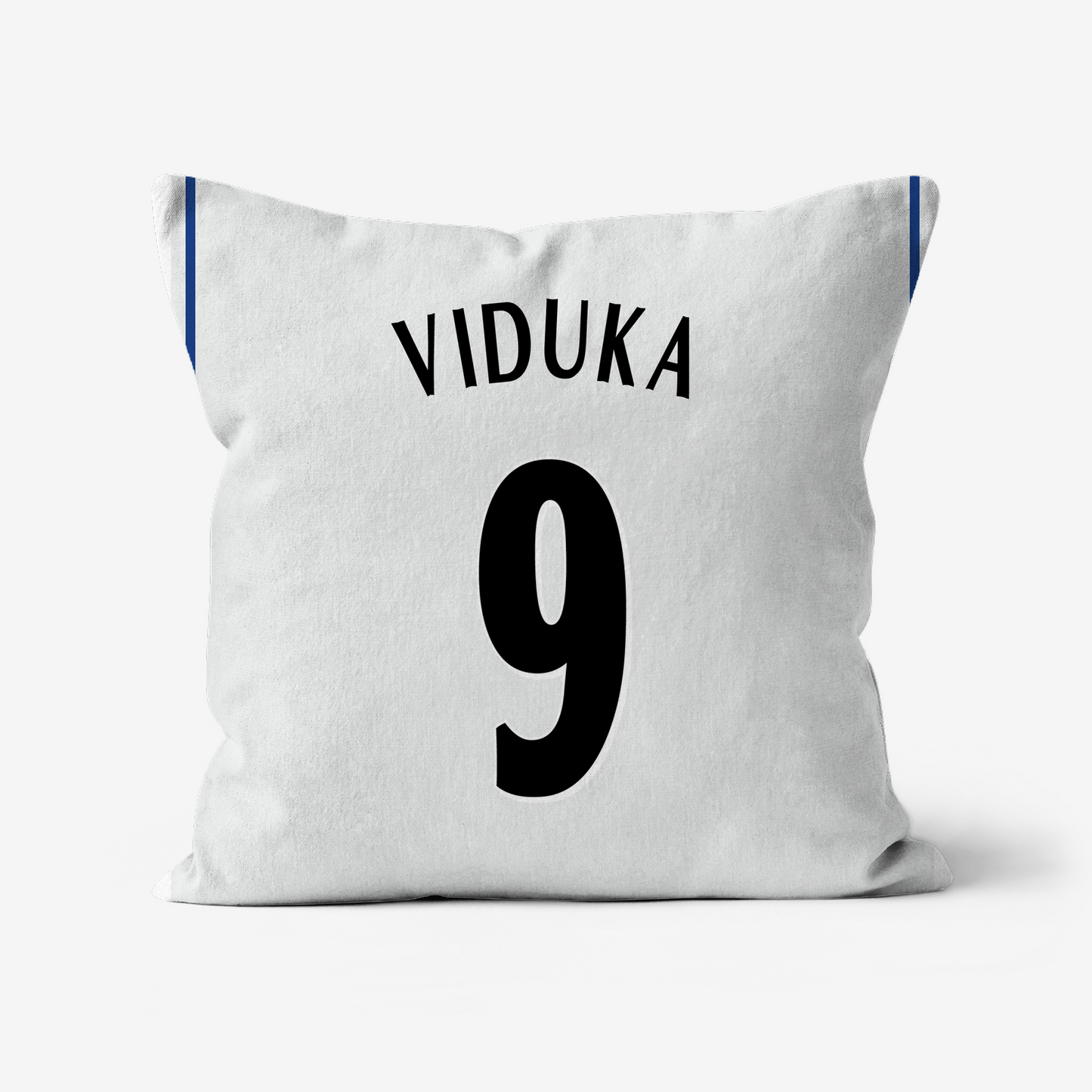 Unofficial Leeds United Inspired Retro Football Shirt Cushion