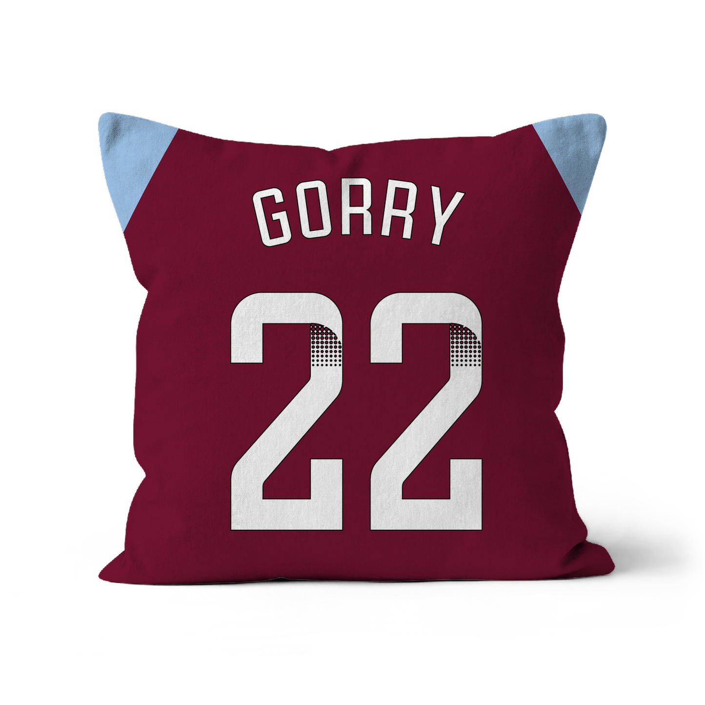 Unofficial 24/25 West Ham Women Football Shirt Cushion