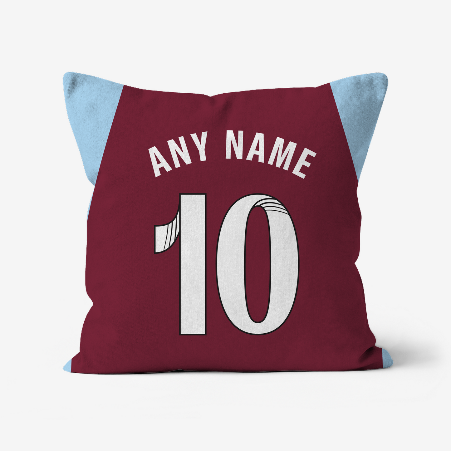 Unofficial West Ham Women Football Shirt Cushion