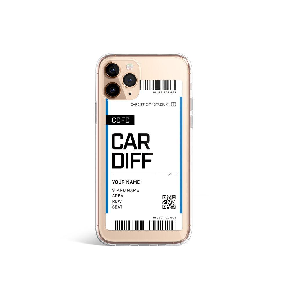 Cardiff City Custom Season Ticket Phone Case - Crossbar Cases