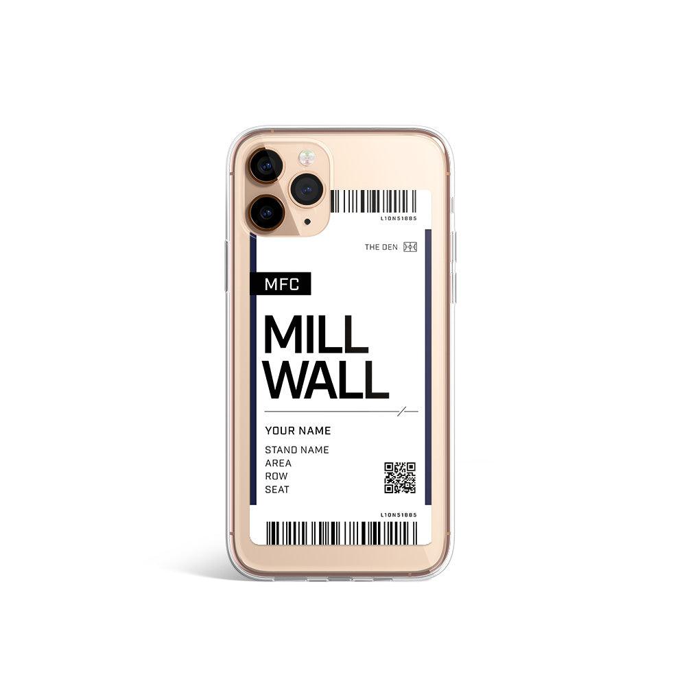 Millwall Custom Season Ticket Phone Case - Crossbar Cases