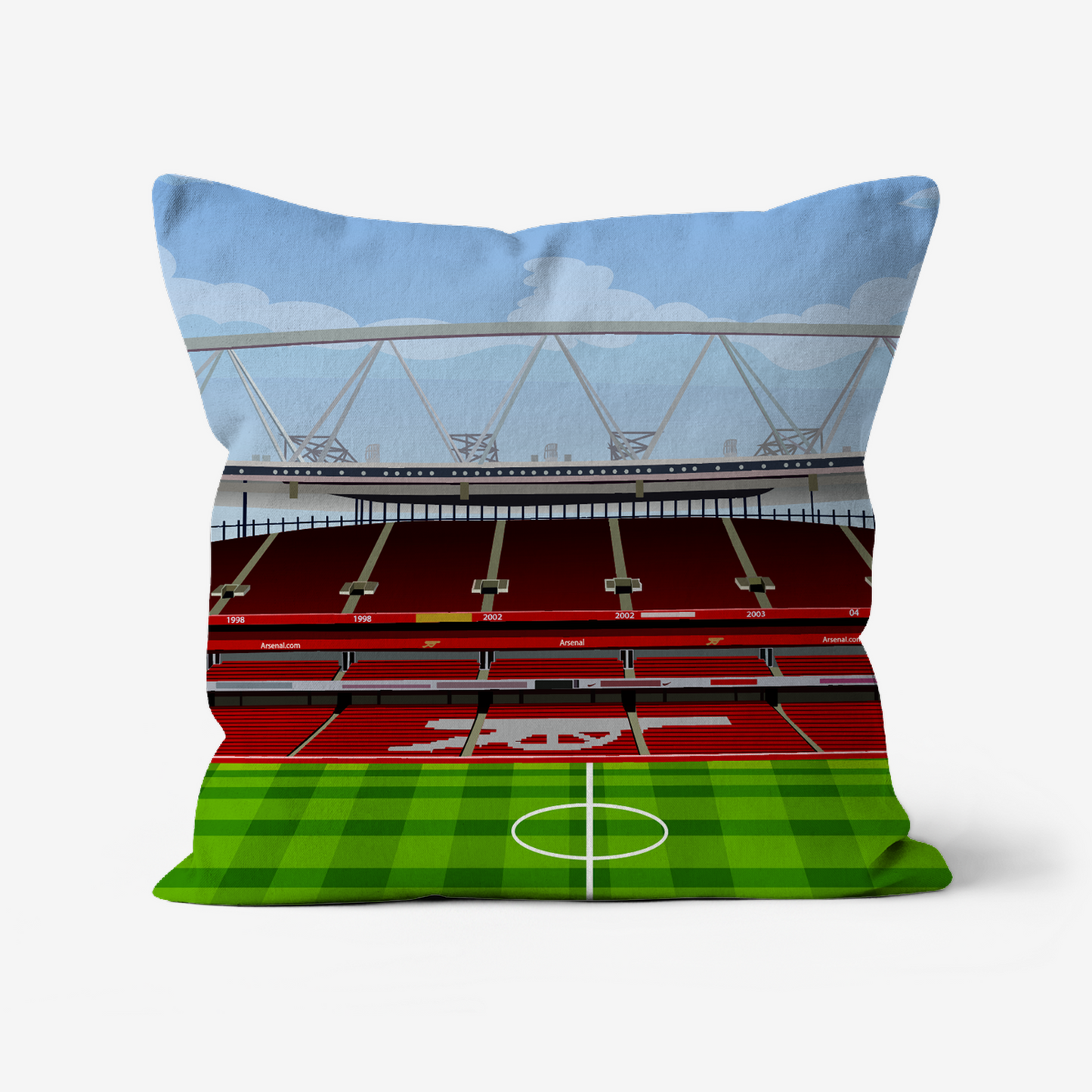 Unofficial Arsenal Emirates Stadium Inspired Cushion