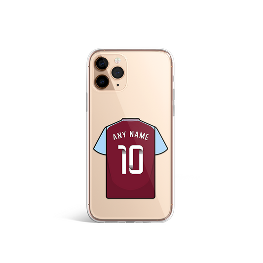 Unofficial 24/25 Aston Villa Women Mini Shirt Phone Case