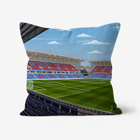 Unofficial Burnley Turf Moor Stadium Inspired Cushion