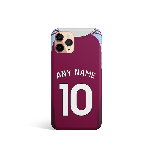 Unofficial 24/25 Custom Aston Villa Shirt Phone Case