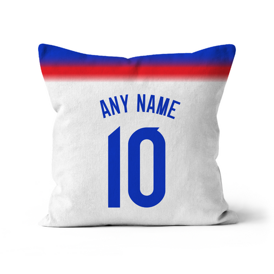 Unofficial England Women Football Shirt Cushion