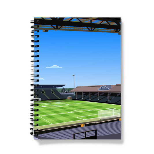 Unofficial Fulham Craven Cottage Stadium A5 Notebook