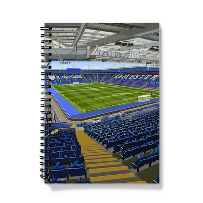 Unofficial Leicester City King Power Stadium A5 Notebook