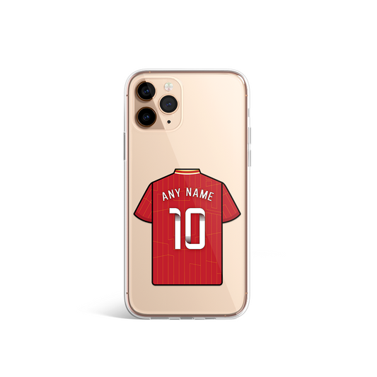 Unofficial 24/25 Liverpool Women Mini Shirt Phone Case