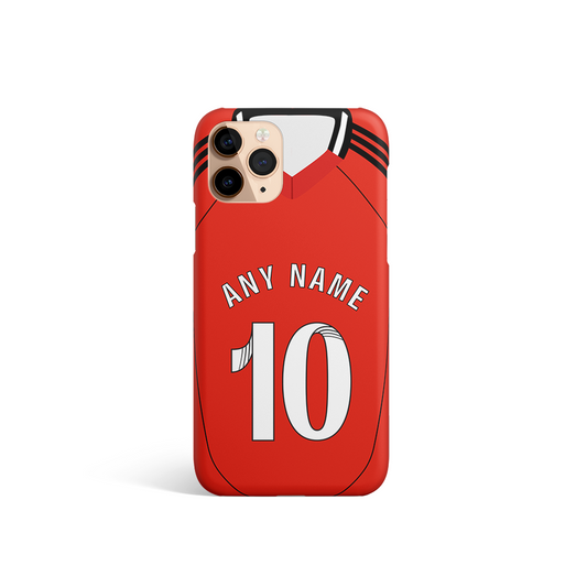 Unofficial 25/26 Custom Man United Women Shirt Phone Case