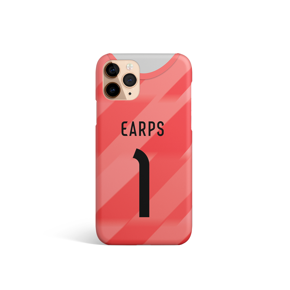 Unofficial Custom England Women World Cup 2023 Goalkeeper Shirt Phone Case