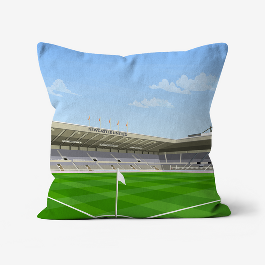 Unofficial Newcastle United St James' Park Stadium Inspired Cushion