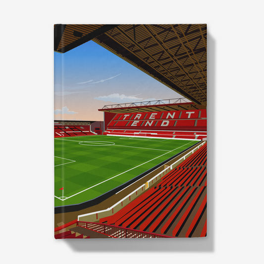 Unofficial Nottingham Forest City Ground Stadium A5 Journal