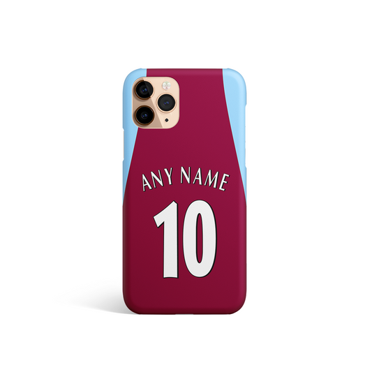 Unofficial 1997-2007 Retro Aston Villa Shirt Phone Case