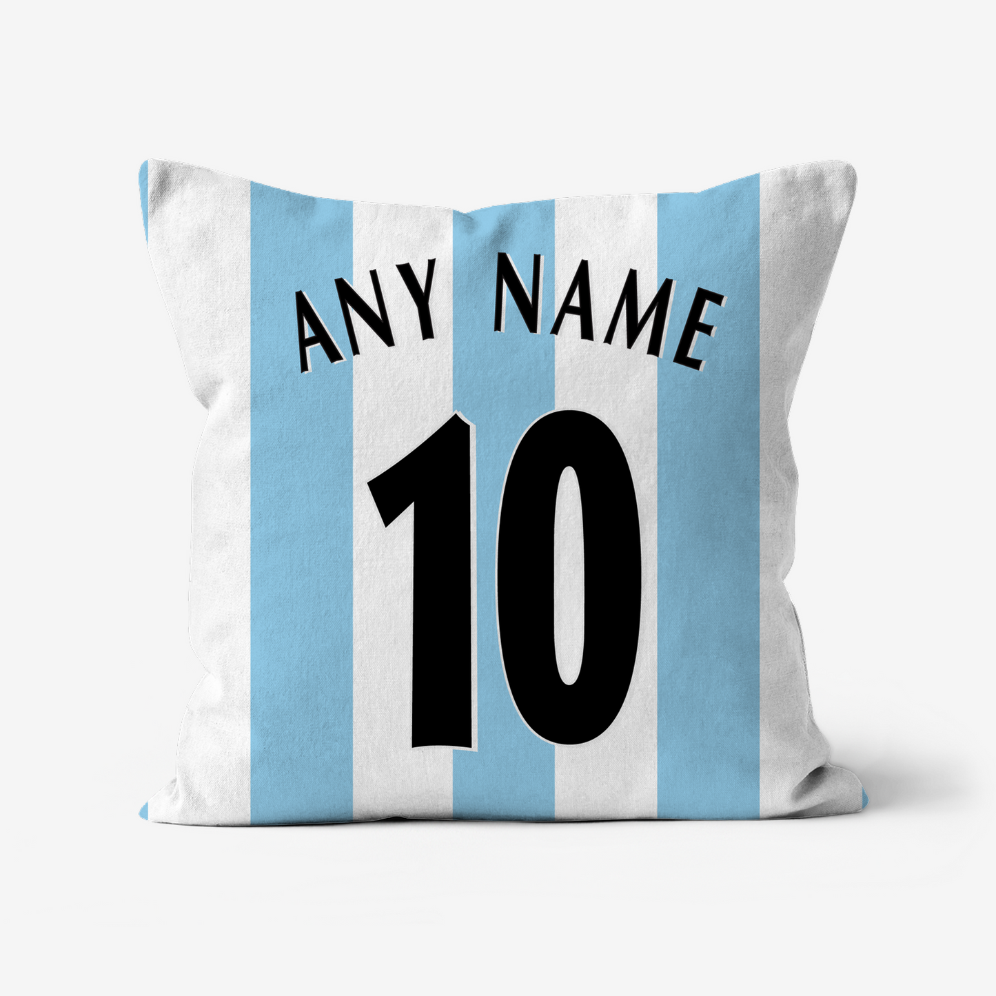 Unofficial Coventry City Inspired Retro Football Shirt Cushion