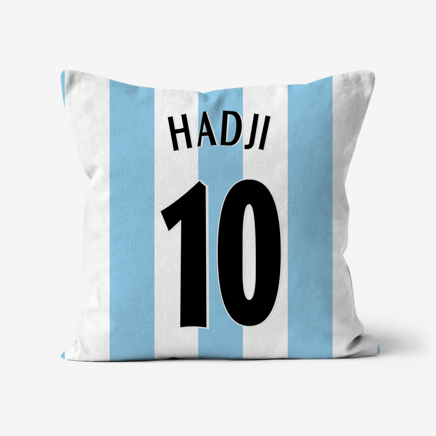 Unofficial Coventry City Inspired Retro Football Shirt Cushion