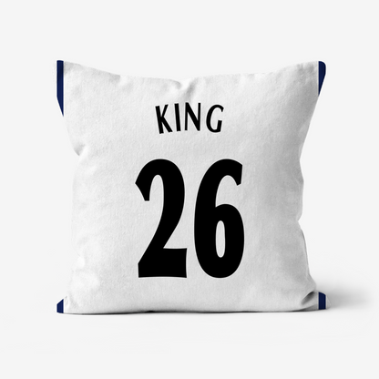 Unofficial Tottenham Inspired Retro Football Shirt Cushion