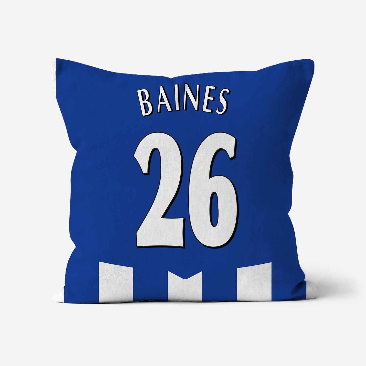 Unofficial Wigan Athletic Inspired Retro Football Shirt Cushion