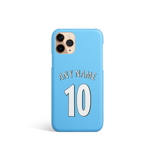 Unofficial 1997-2007 Retro Manchester City Shirt Phone Case