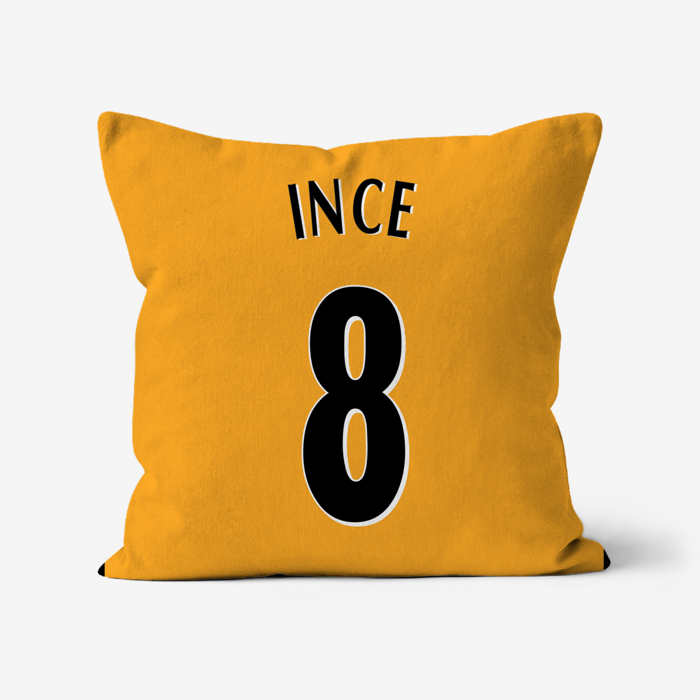 Unofficial Wolves Inspired Retro Football Shirt Cushion