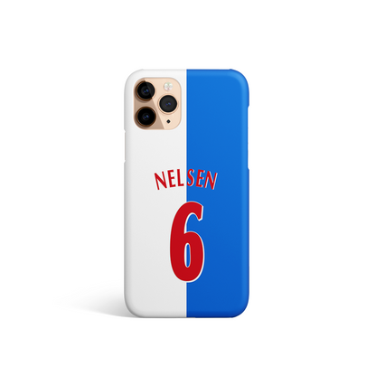 Unofficial 1997-2007 Retro Blackburn Rovers Shirt Phone Case