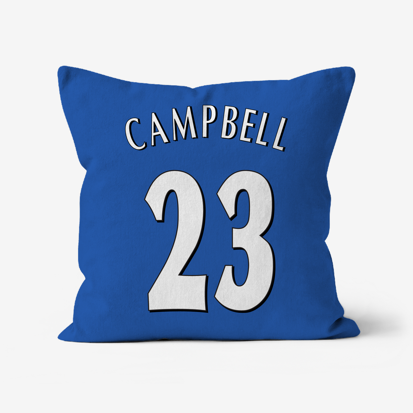 Unofficial Portsmouth Inspired Retro Football Shirt Cushion