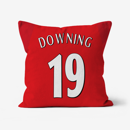 Unofficial Middlesbrough Inspired Retro Football Shirt Cushion