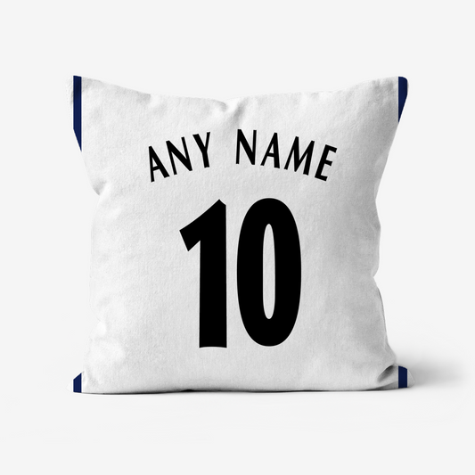 Unofficial Tottenham Inspired Retro Football Shirt Cushion