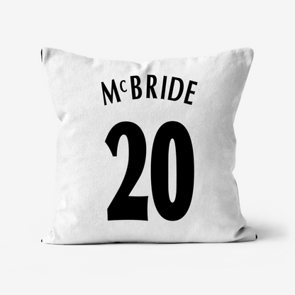 Unofficial Fulham Inspired Retro Football Shirt Cushion