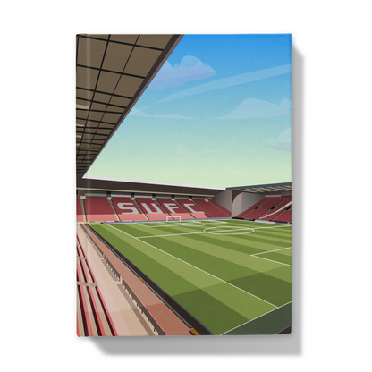 Unofficial Sheffield United Bramall Lane Stadium A5 Journal