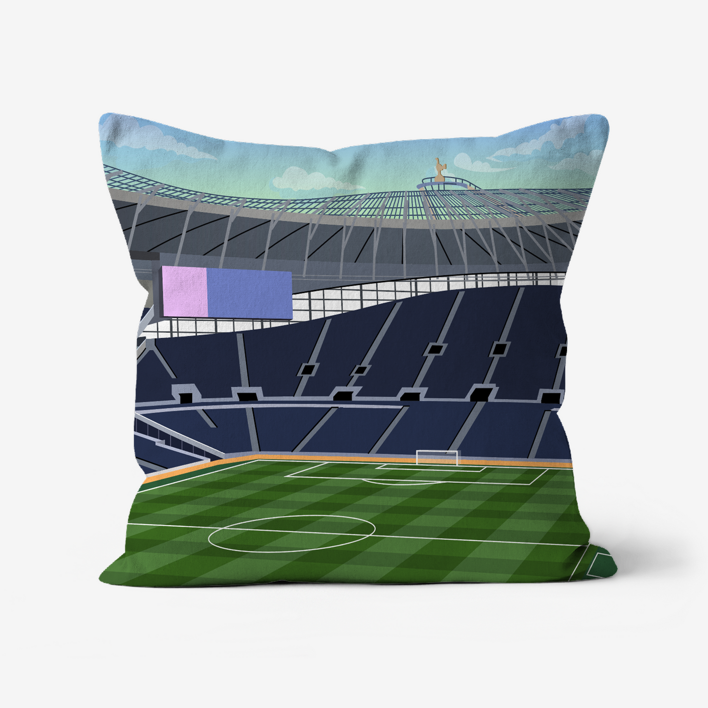 Unofficial Tottenham Hotspur Stadium Inspired Cushion