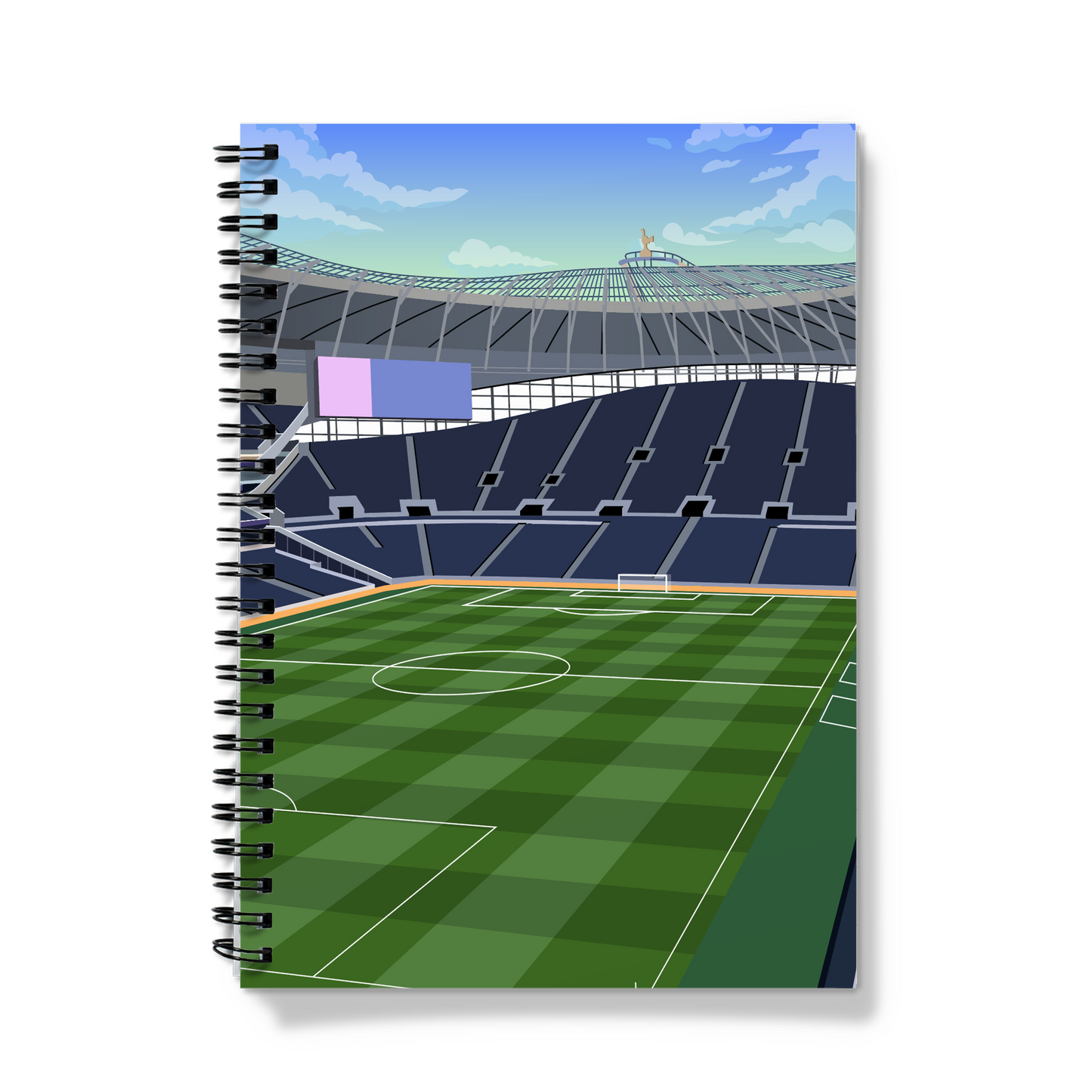 Unofficial Tottenham Hotspur Stadium A5 Notebook