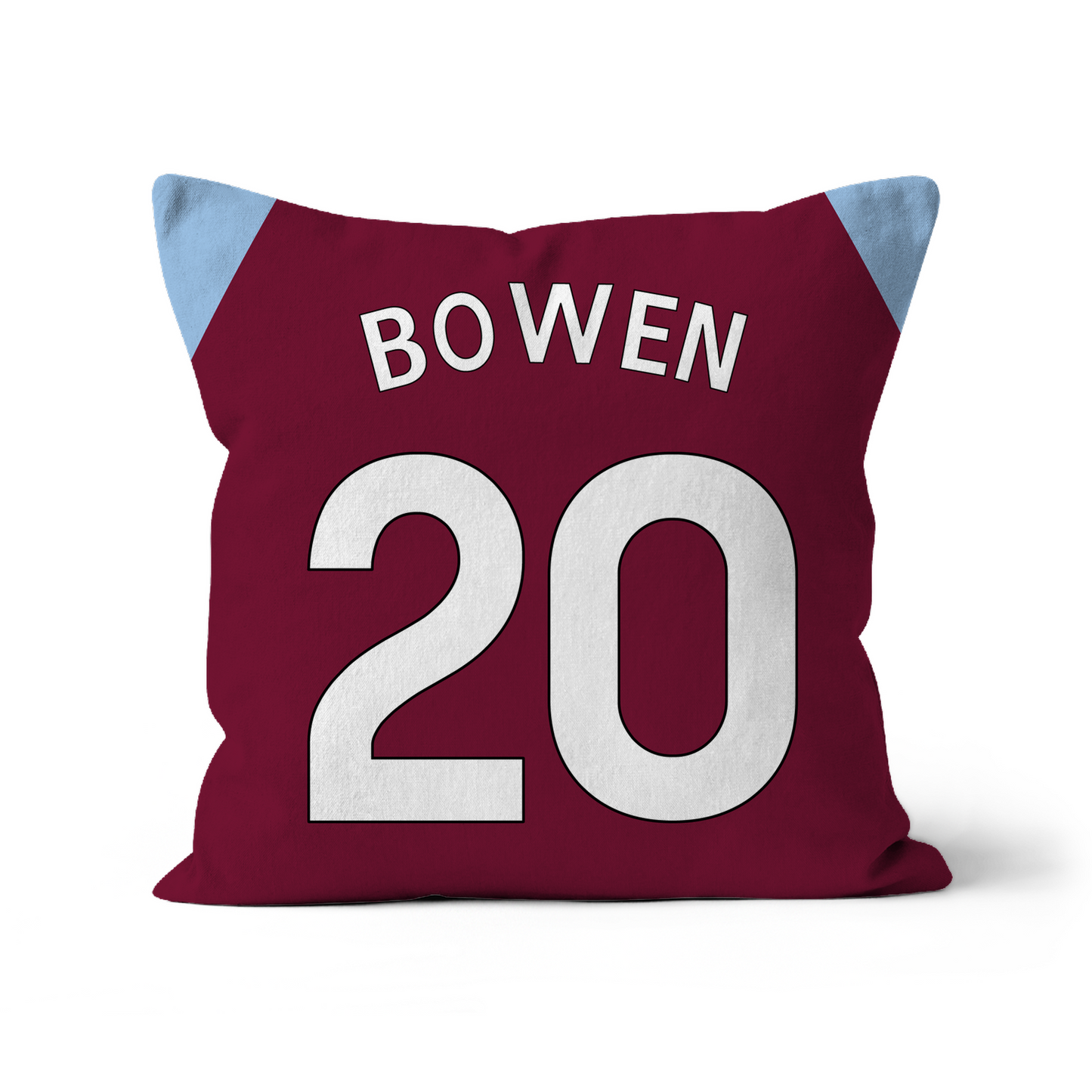 Unofficial 24/25 West Ham Football Shirt Cushion