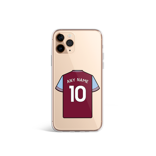 Unofficial 24/25 West Ham Mini Shirt Phone Case