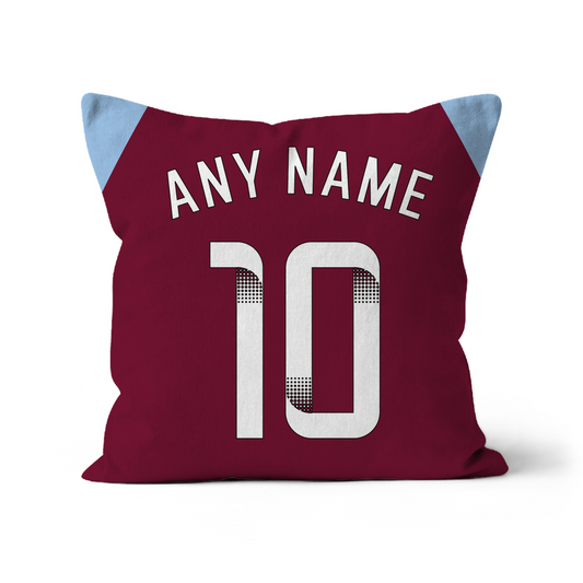 Unofficial 24/25 West Ham Women Football Shirt Cushion