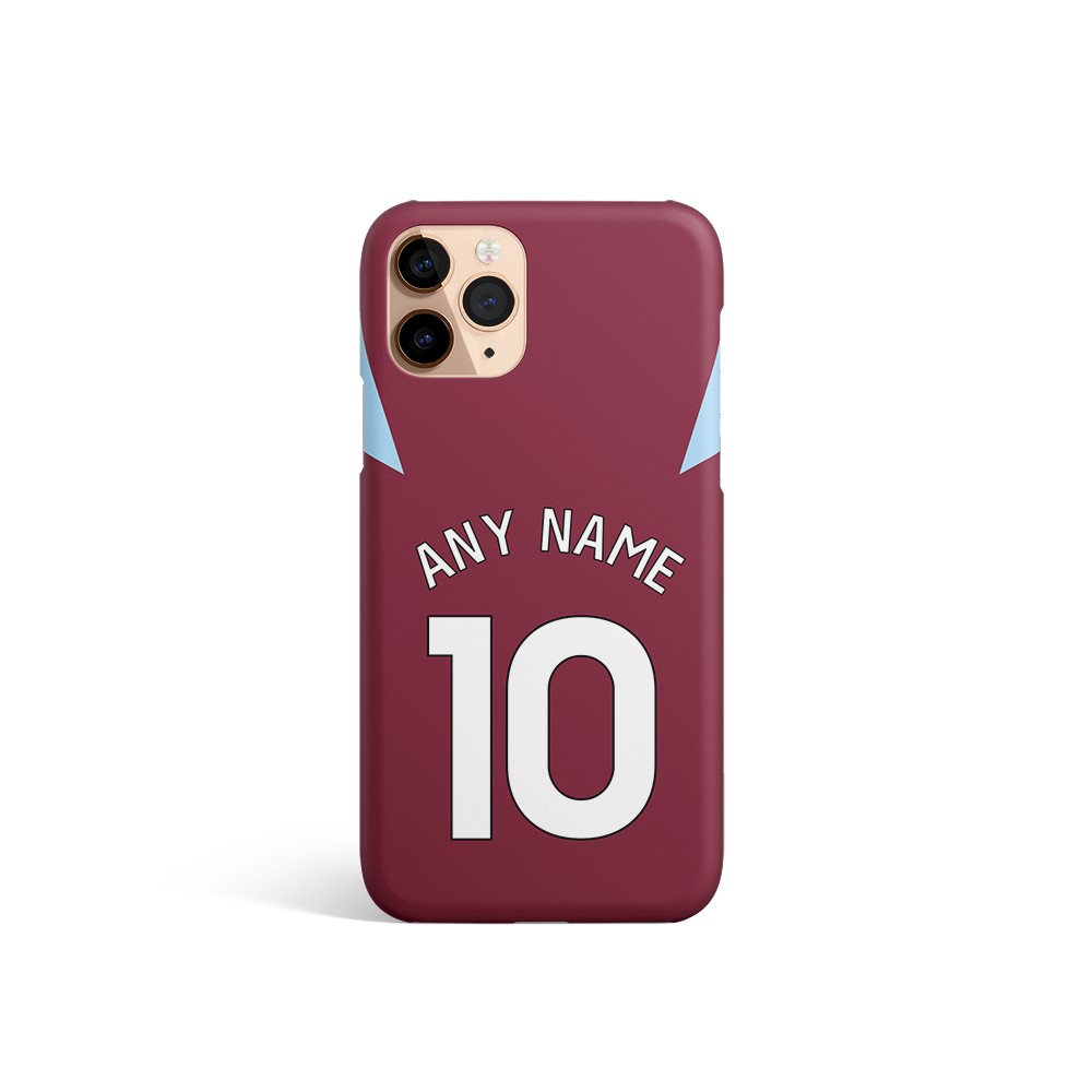 Unofficial 25/26 Custom West Ham Shirt Phone Case
