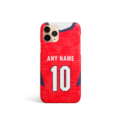 Unofficial Custom England World Cup 2026 Away Shirt Phone Case