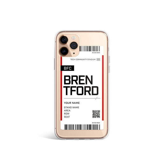 Brentford Custom Season Ticket Phone Case - Crossbar Cases