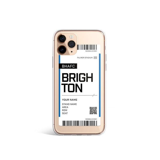 Brighton & Hove Custom Season Ticket Phone Case - Crossbar Cases