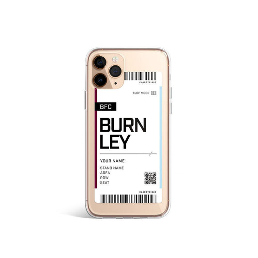 Burnley Custom Season Ticket Phone Case - Crossbar Cases