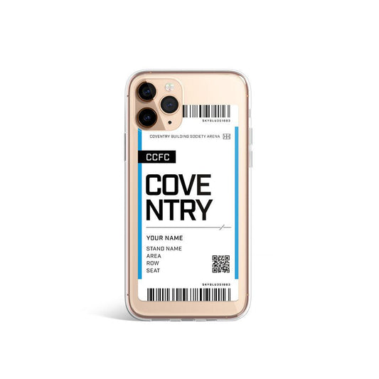 Coventry City Custom Season Ticket Phone Case - Crossbar Cases