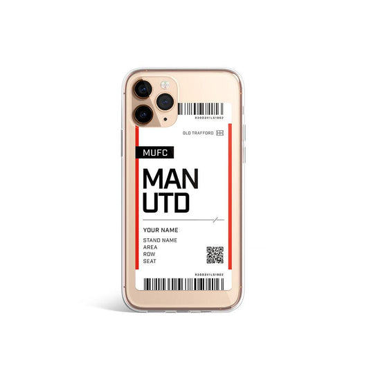 Man United Custom Season Ticket Phone Case - Crossbar Cases