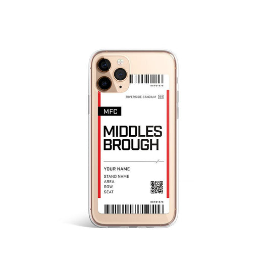 Middlesbrough Custom Season Ticket Phone Case - Crossbar Cases