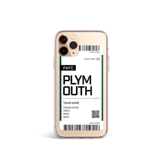 Plymouth Argyle Custom Season Ticket Phone Case - Crossbar Cases