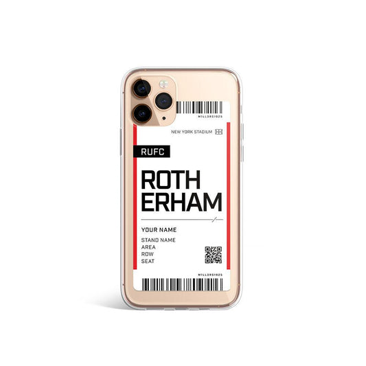 Rotherham United Custom Season Ticket Phone Case - Crossbar Cases