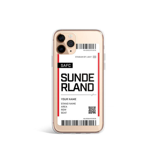 Sunderland Custom Season Ticket Phone Case - Crossbar Cases