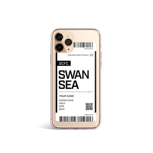 Swansea City Custom Season Ticket Phone Case - Crossbar Cases