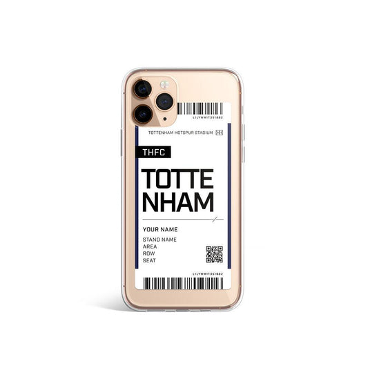 Tottenham Hotspur Custom Season Ticket Phone Case - Crossbar Cases