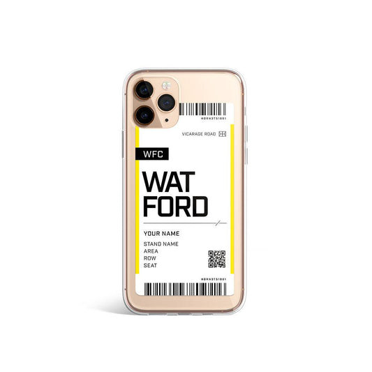 Watford Custom Season Ticket Phone Case - Crossbar Cases